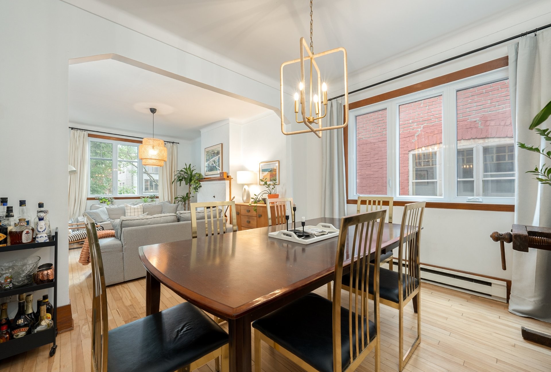 Dining Room - 4451 Av. Wilson, Montréal (Côte-Des-Neiges/Notre-Dame-De-Grâce), QC - Indoor Photo Showing Dining Room