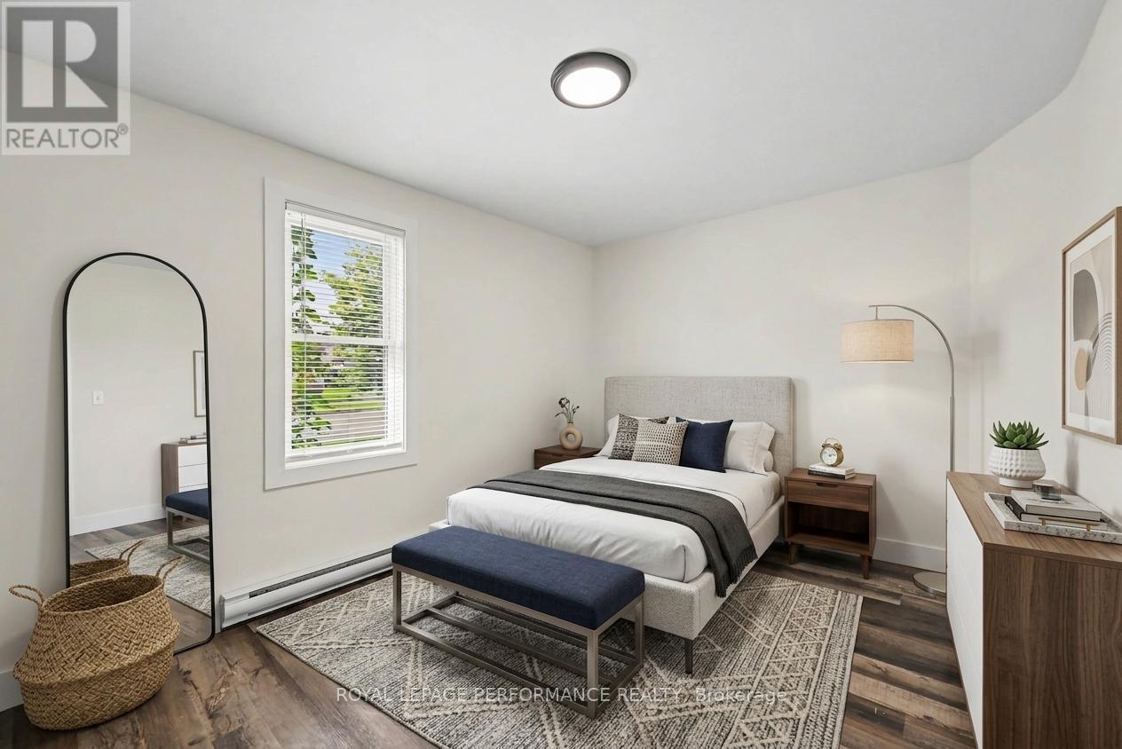 virtually staged - 1008 Second Street E, Cornwall, ON - Indoor Photo Showing Bedroom