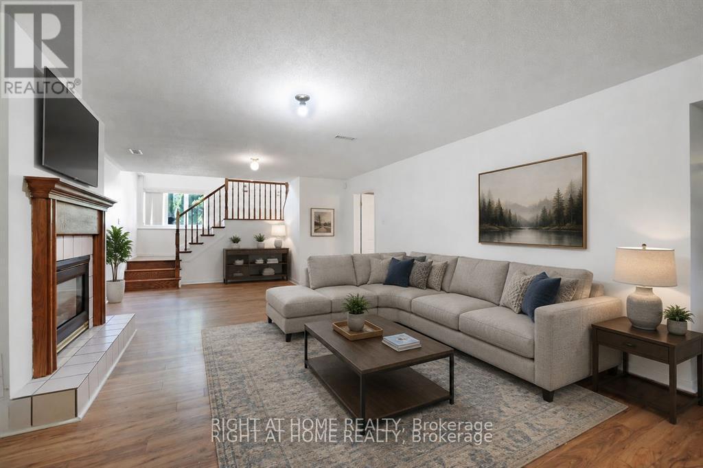 Virtual Image - 53 Yoho Drive, Ottawa, ON - Indoor Photo Showing Living Room With Fireplace