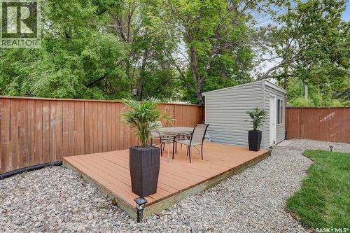 209 Douglas Avenue E, Regina, SK - Outdoor With Deck Patio Veranda