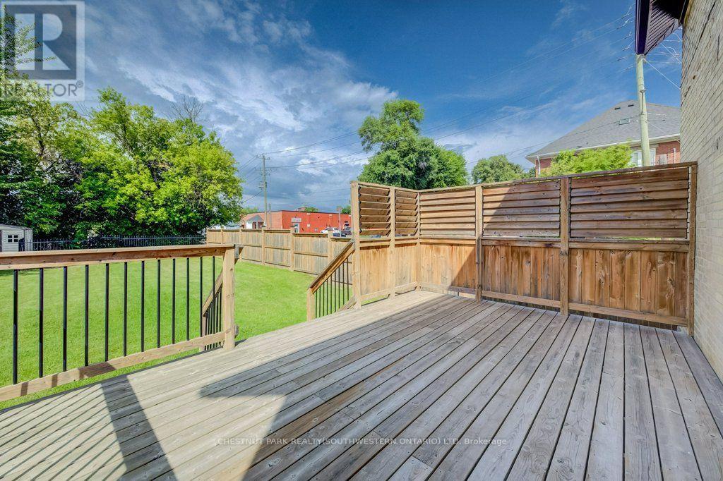 185 Strange Street, Kitchener, ON - Outdoor With Deck Patio Veranda