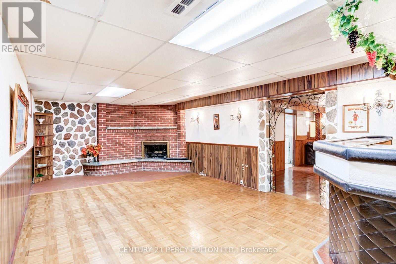 46 Cedar Drive, Toronto, ON - Indoor With Fireplace
