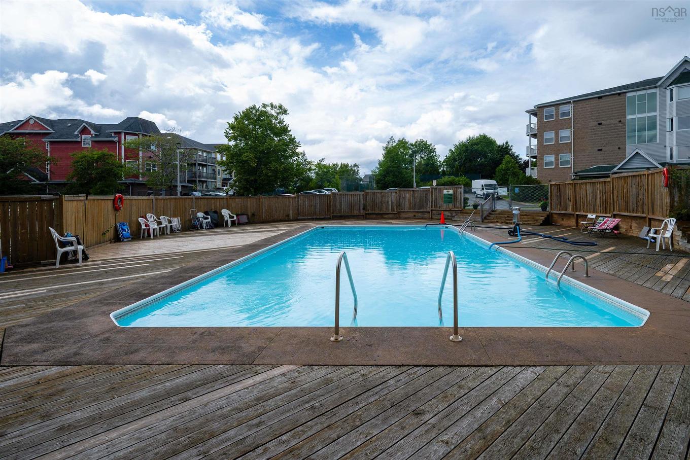 305 93 Kearney Lake Road, Halifax, NS - Outdoor With In Ground Pool With Backyard