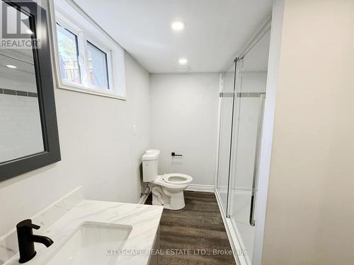 Basement: 3pc Bathroom #1 - 205 Bonaventure Drive, Hamilton, ON 