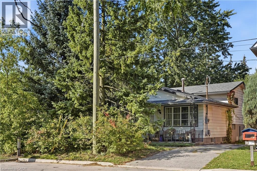 Attached single-story dwelling with light-colored siding - 12 Hill Street, Kitchener, ON