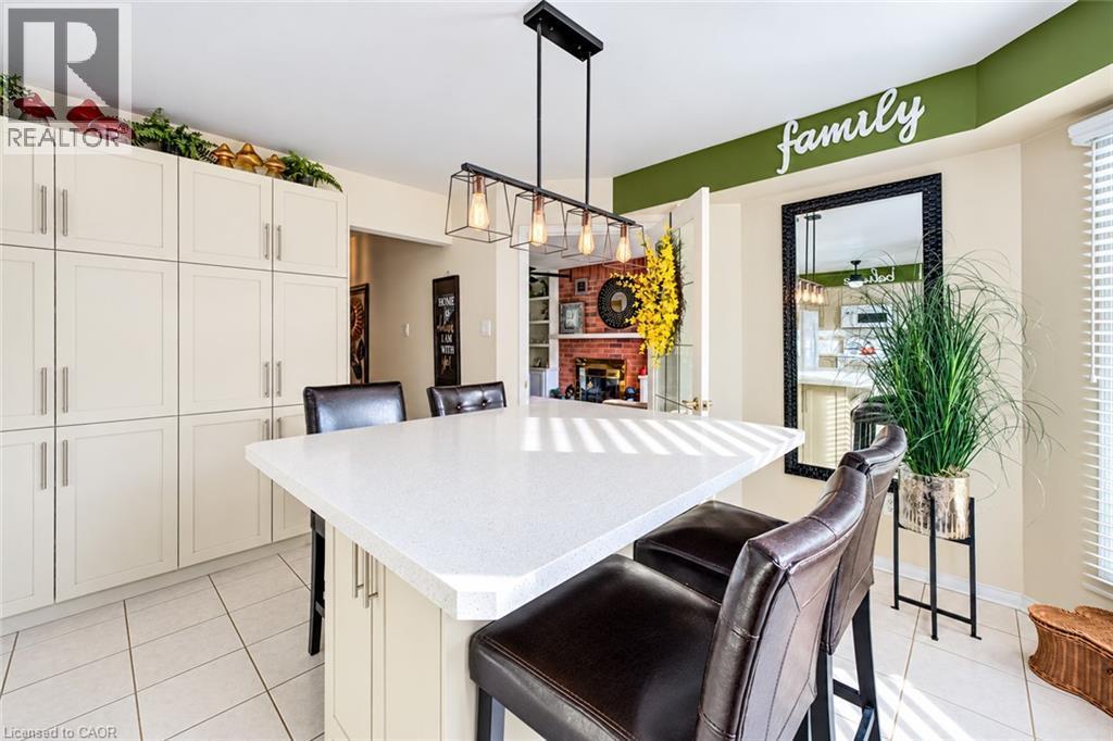 Kitchen also comes with a movable island. - 11 Peregrine Crescent, Cambridge, ON