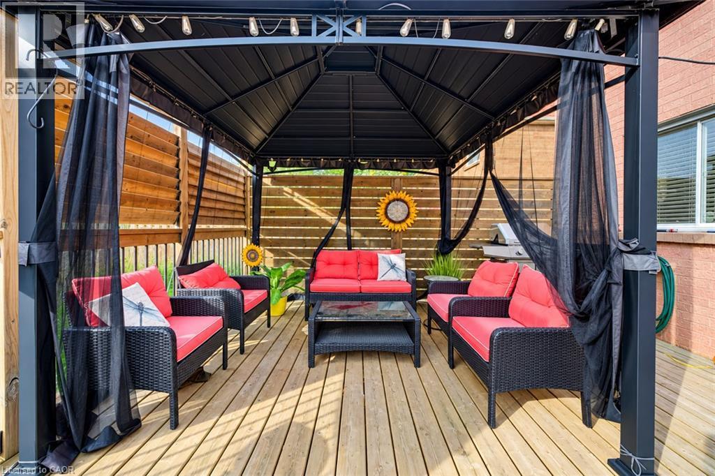 Gazibo included - 11 Peregrine Crescent, Cambridge, ON