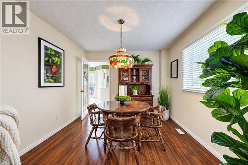 Dining room also features a large window. - 11 Peregrine Crescent, Cambridge, ON 