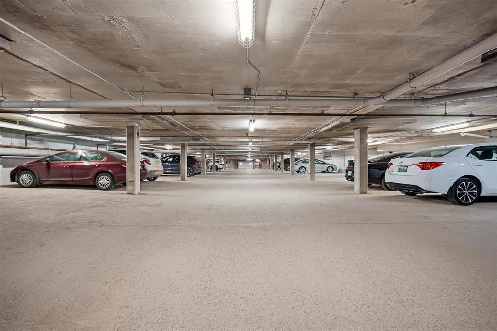 Underground Heated Parking - 235 1 Snow Street, Winnipeg, MB