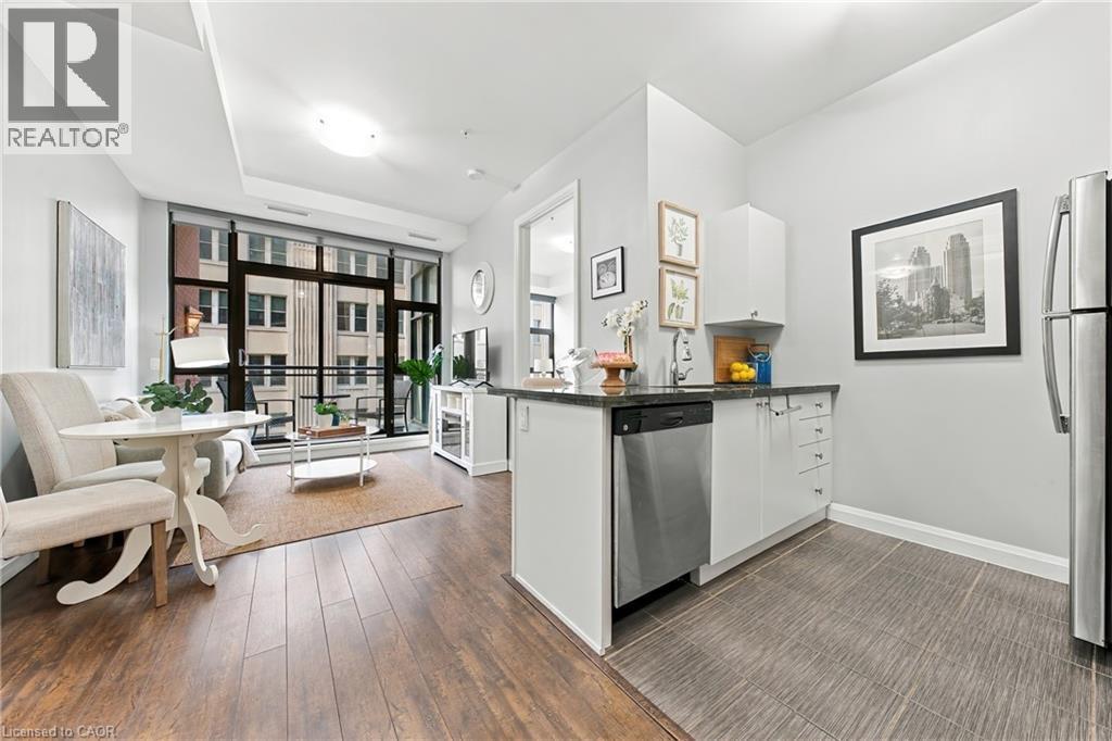 With greater than 9 ft. Ceilings and all new LED Lighting - 112 King Street E Unit# 607, Hamilton, ON