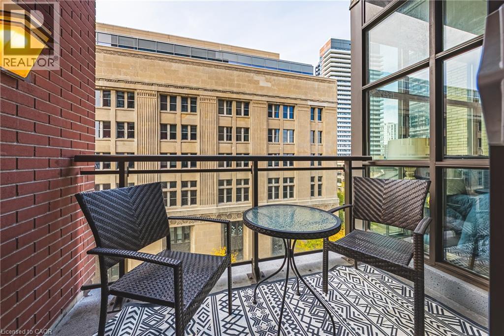 There are views North to the Lake and South to the Escarpment - 112 King Street E Unit# 607, Hamilton, ON
