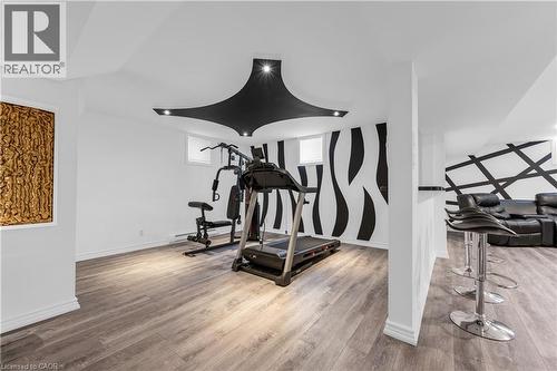Currently used as a gym but could also be transformed to a bedroom, office or kitchen or Bar area. - 847 West 5Th Street, Hamilton, ON 
