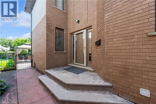 Main Entrance of the hone that leads into the open foyer - 847 West 5Th Street, Hamilton, ON 