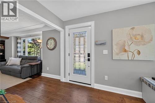 Front door entry. - 10 Mulock Avenue, Hamilton, ON 