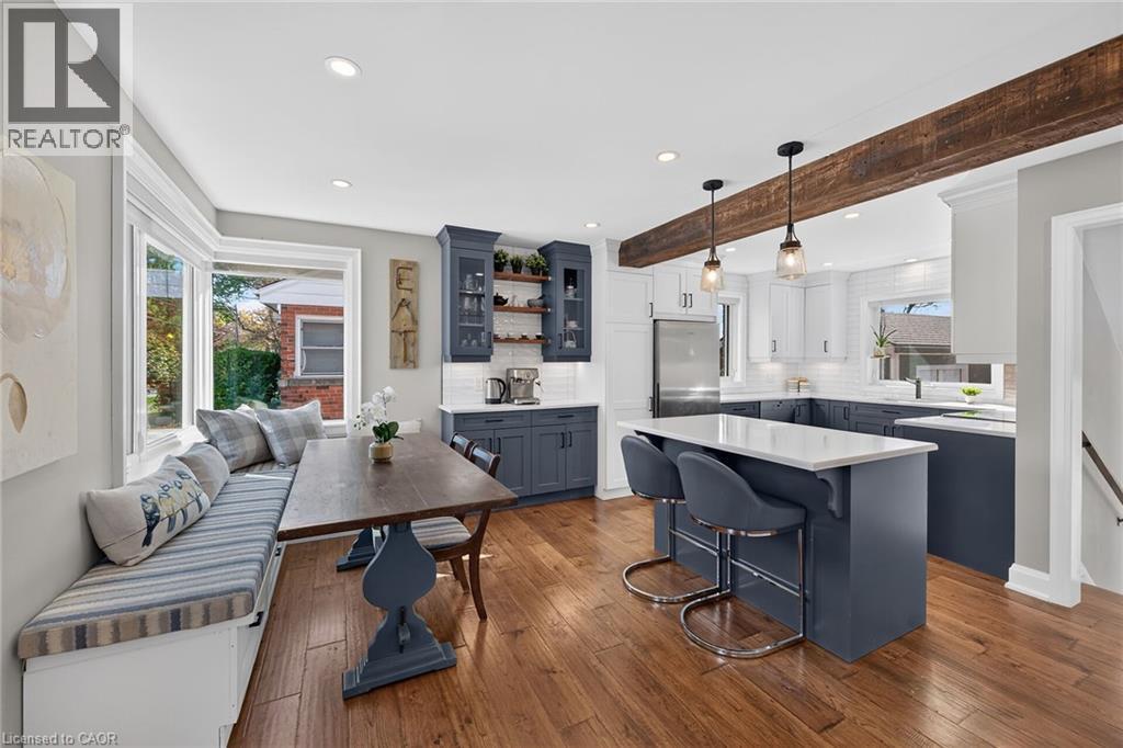 Beautifully and thoughtfully designed and remodelled kitchen. - 10 Mulock Avenue, Hamilton, ON