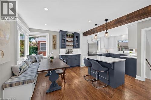 Beautifully and thoughtfully designed and remodelled kitchen. - 10 Mulock Avenue, Hamilton, ON 