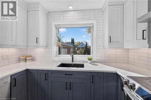 This window overlooks the beautiful backyard. - 10 Mulock Avenue, Hamilton, ON 