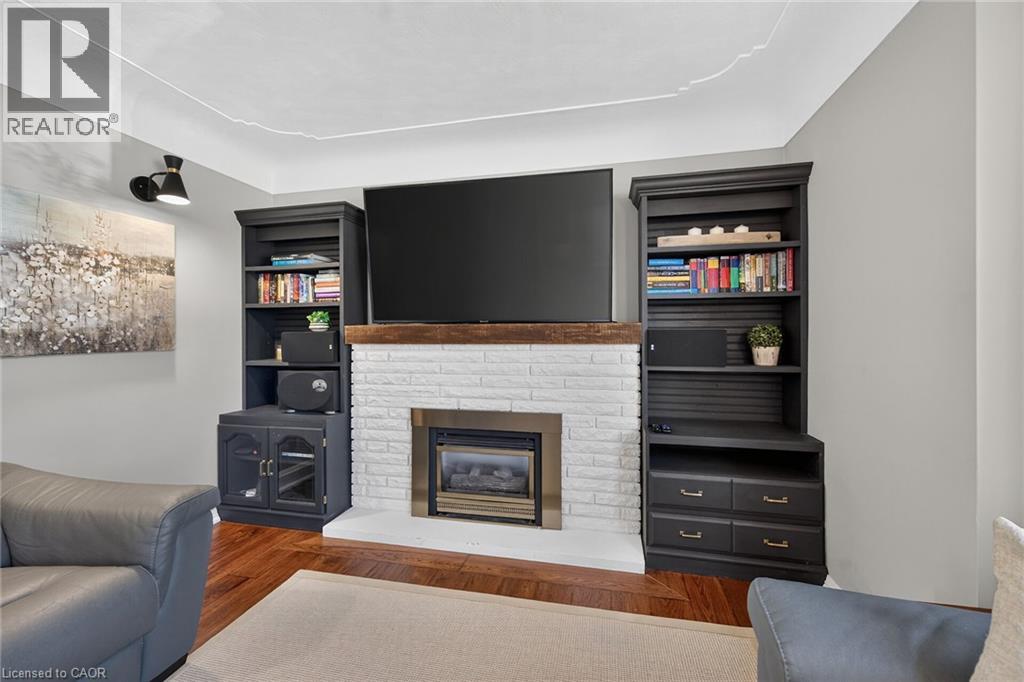 Bookshelves, cabinets are not built in but are included. - 10 Mulock Avenue, Hamilton, ON