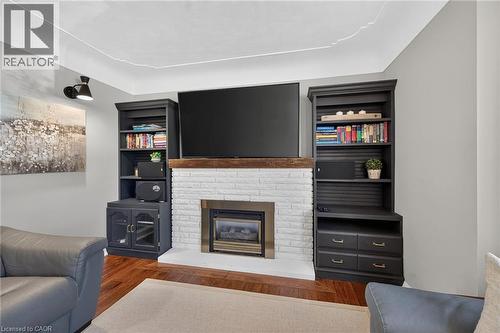 Bookshelves, cabinets are not built in but are included. - 10 Mulock Avenue, Hamilton, ON 