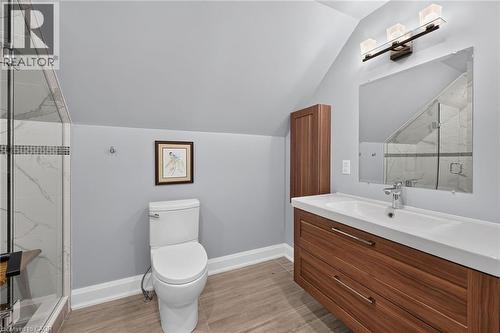 Heated Floors!  3 piece bathroom on the 2nd level. - 10 Mulock Avenue, Hamilton, ON 