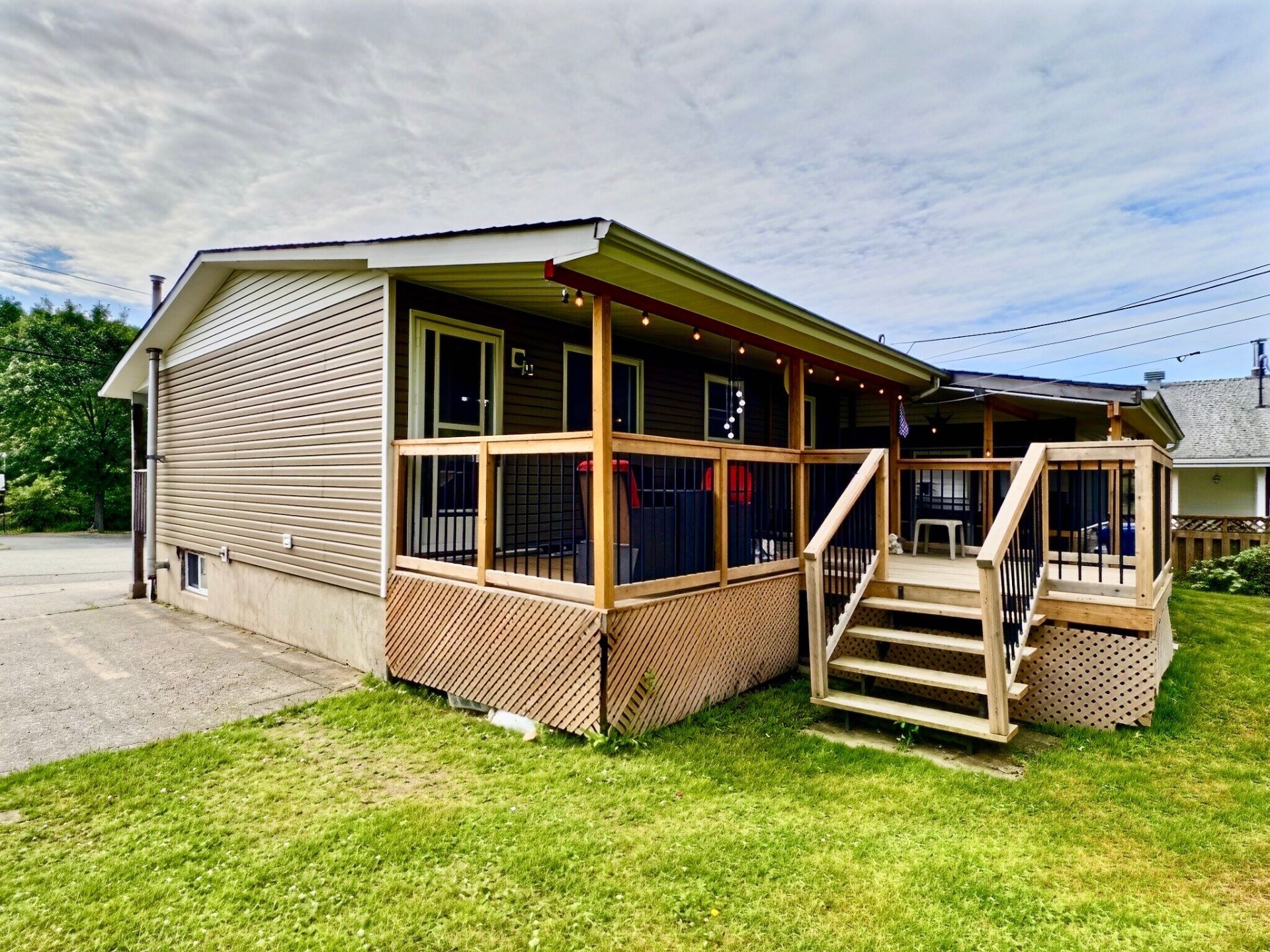 Back of Structure - 710 Ch. Kipawa, Témiscaming, QC - Outdoor With Deck Patio Veranda