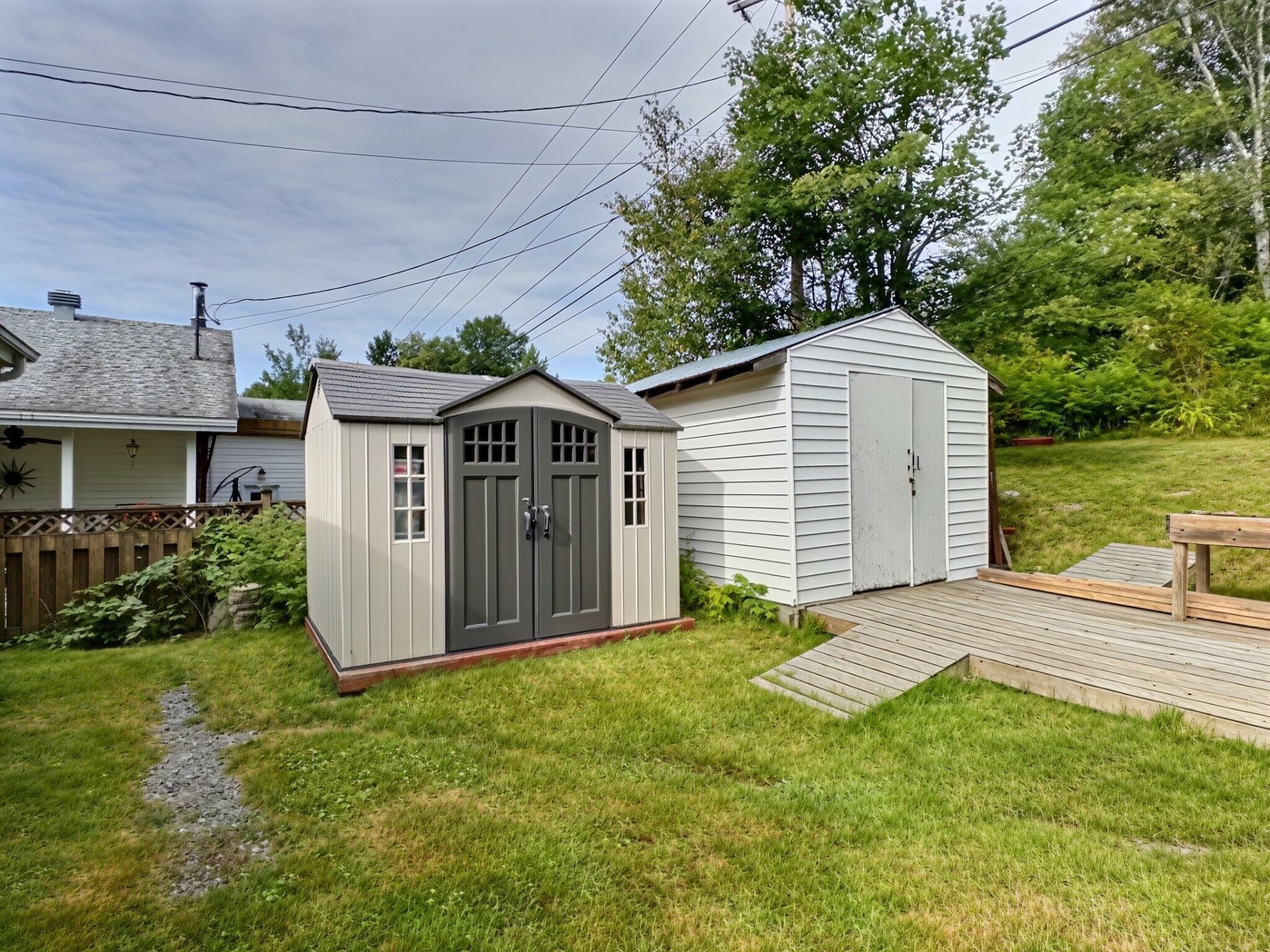 Shed - 710 Ch. Kipawa, Témiscaming, QC - Outdoor With Deck Patio Veranda