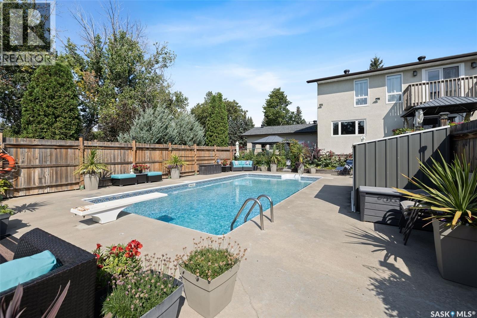 23 Ridgedale Bay, White City, SK - Outdoor With In Ground Pool