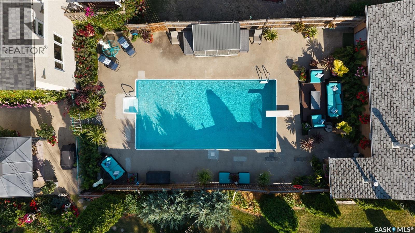 23 Ridgedale Bay, White City, SK - Outdoor With In Ground Pool