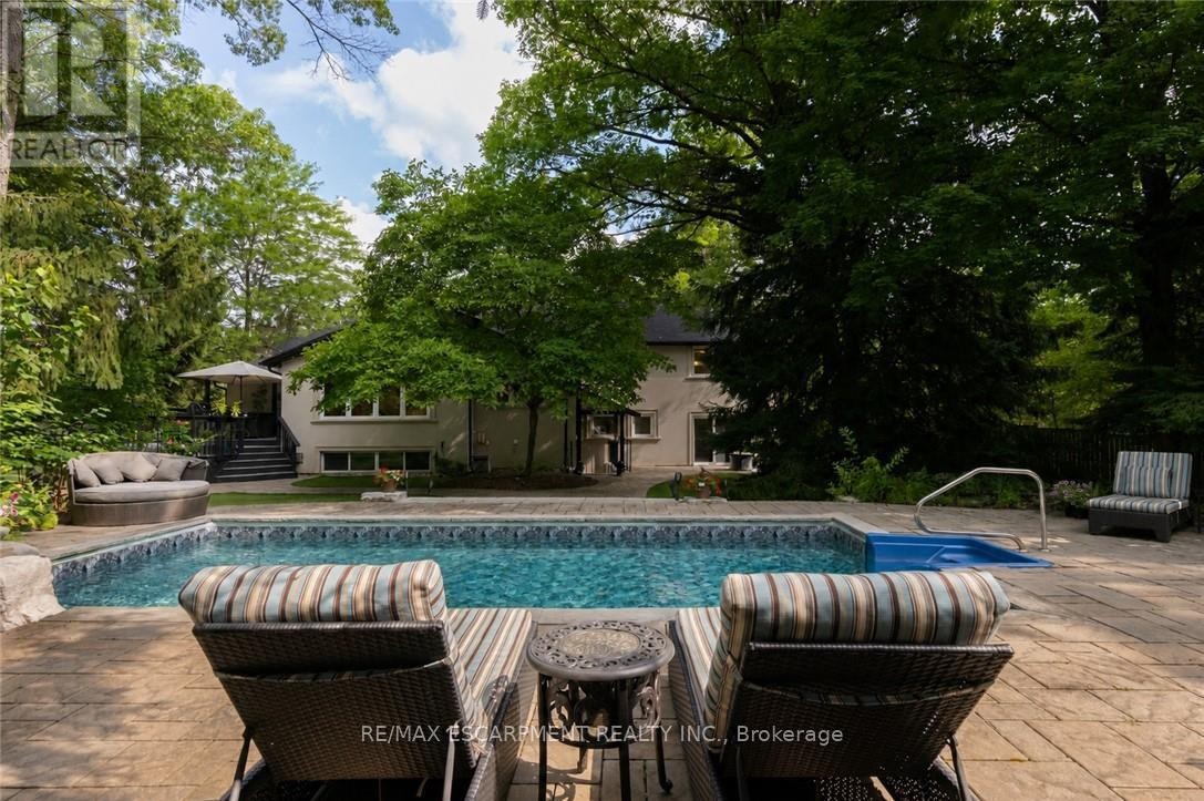 1063 Greenoaks Drive, Mississauga, ON - Outdoor With In Ground Pool With Deck Patio Veranda With Backyard