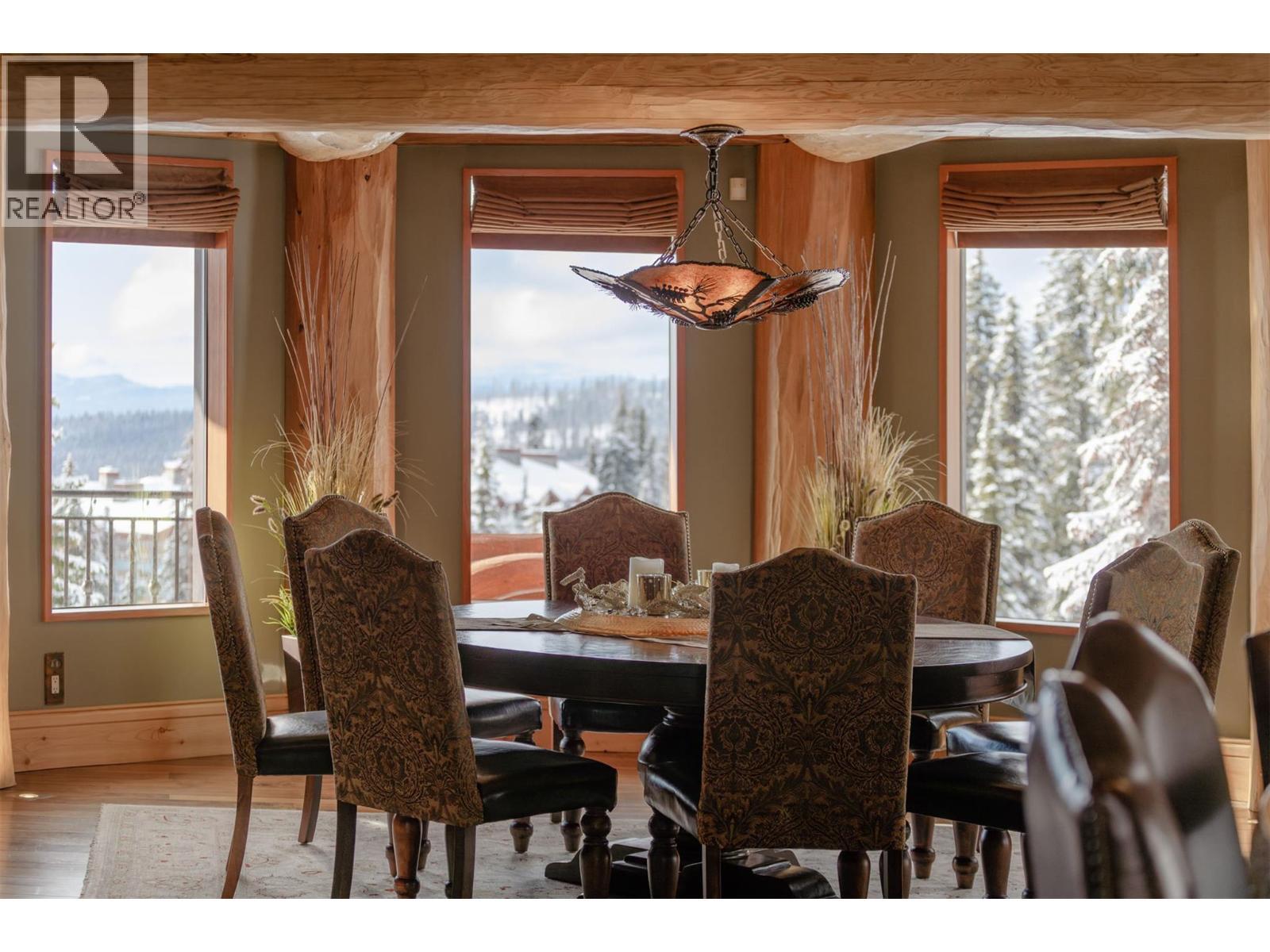 525 Feathertop Way, Big White, BC - Indoor Photo Showing Dining Room