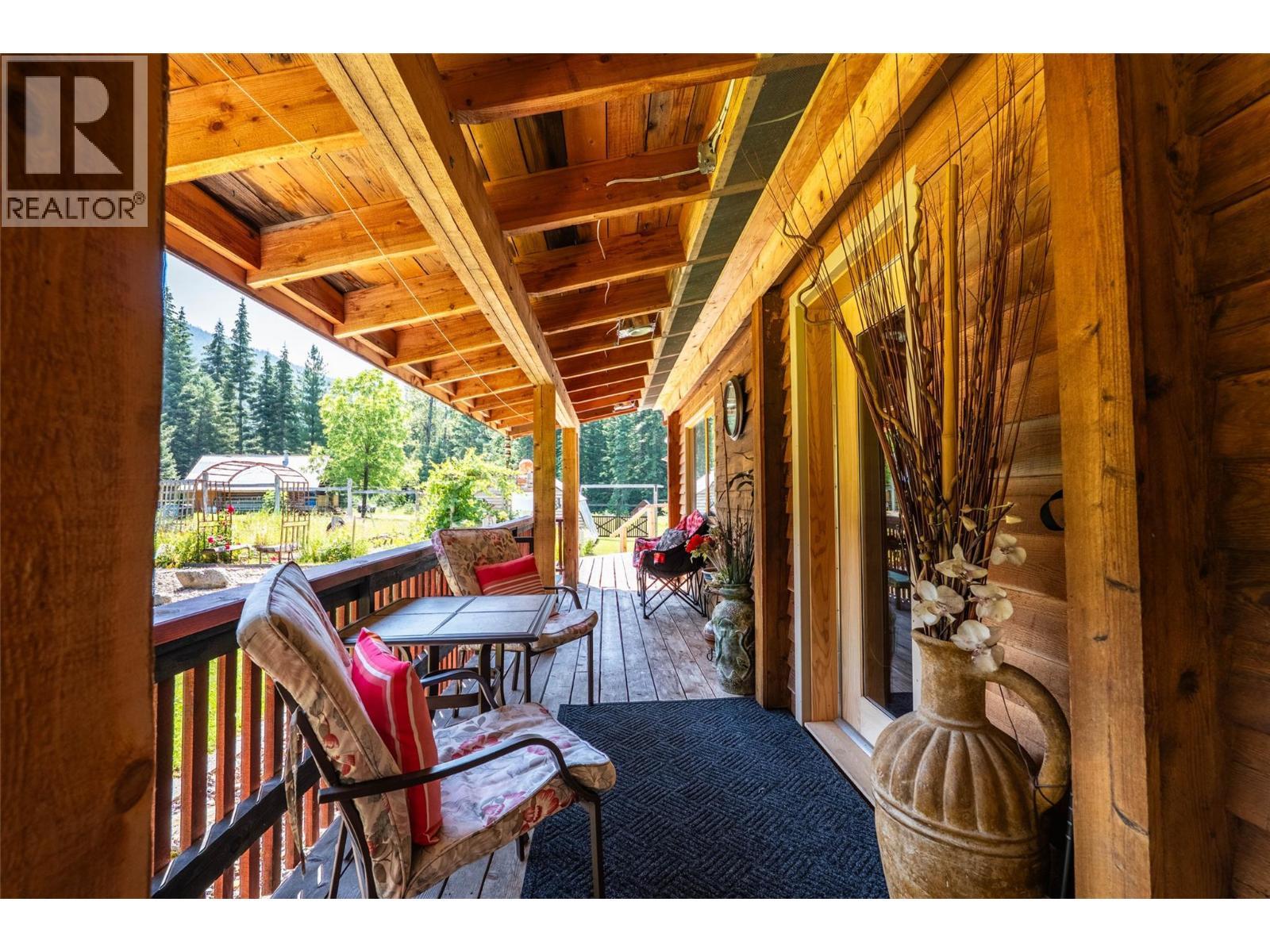 541 Bear Road, Salmo, BC - Outdoor With Deck Patio Veranda With Exterior