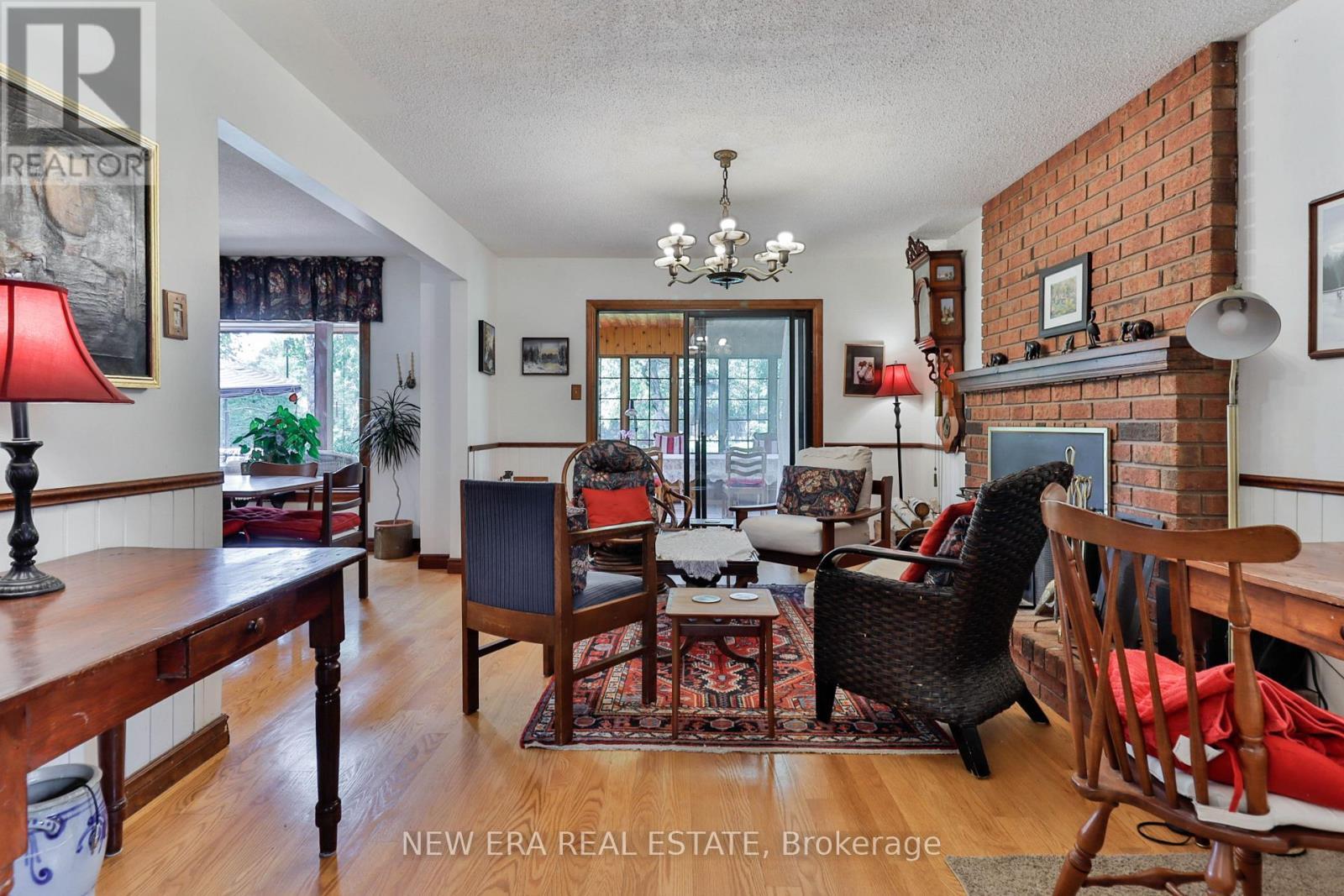 37 Glenthorne Drive, Toronto, ON - Indoor Photo Showing Other Room With Fireplace