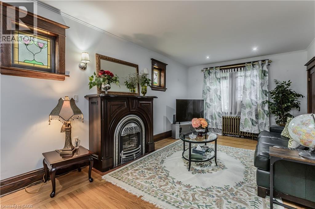 1088 King Street E, Hamilton, ON - Indoor Photo Showing Other Room With Fireplace