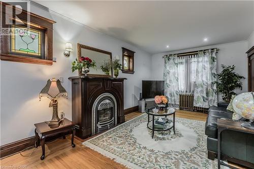 1088 King Street E, Hamilton, ON - Indoor Photo Showing Other Room With Fireplace