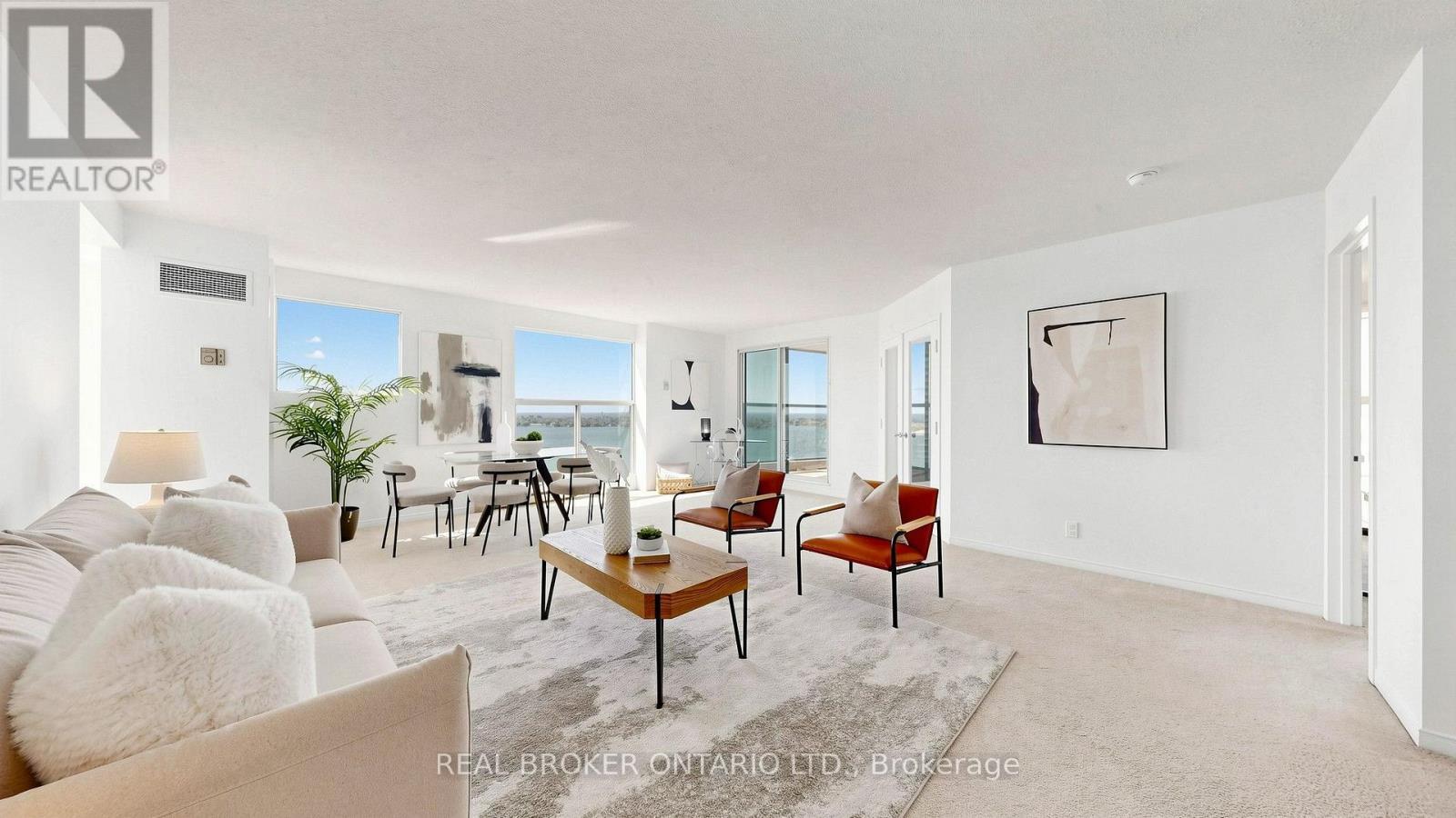 2108 - 99 Harbour Square, Toronto, ON - Indoor Photo Showing Living Room