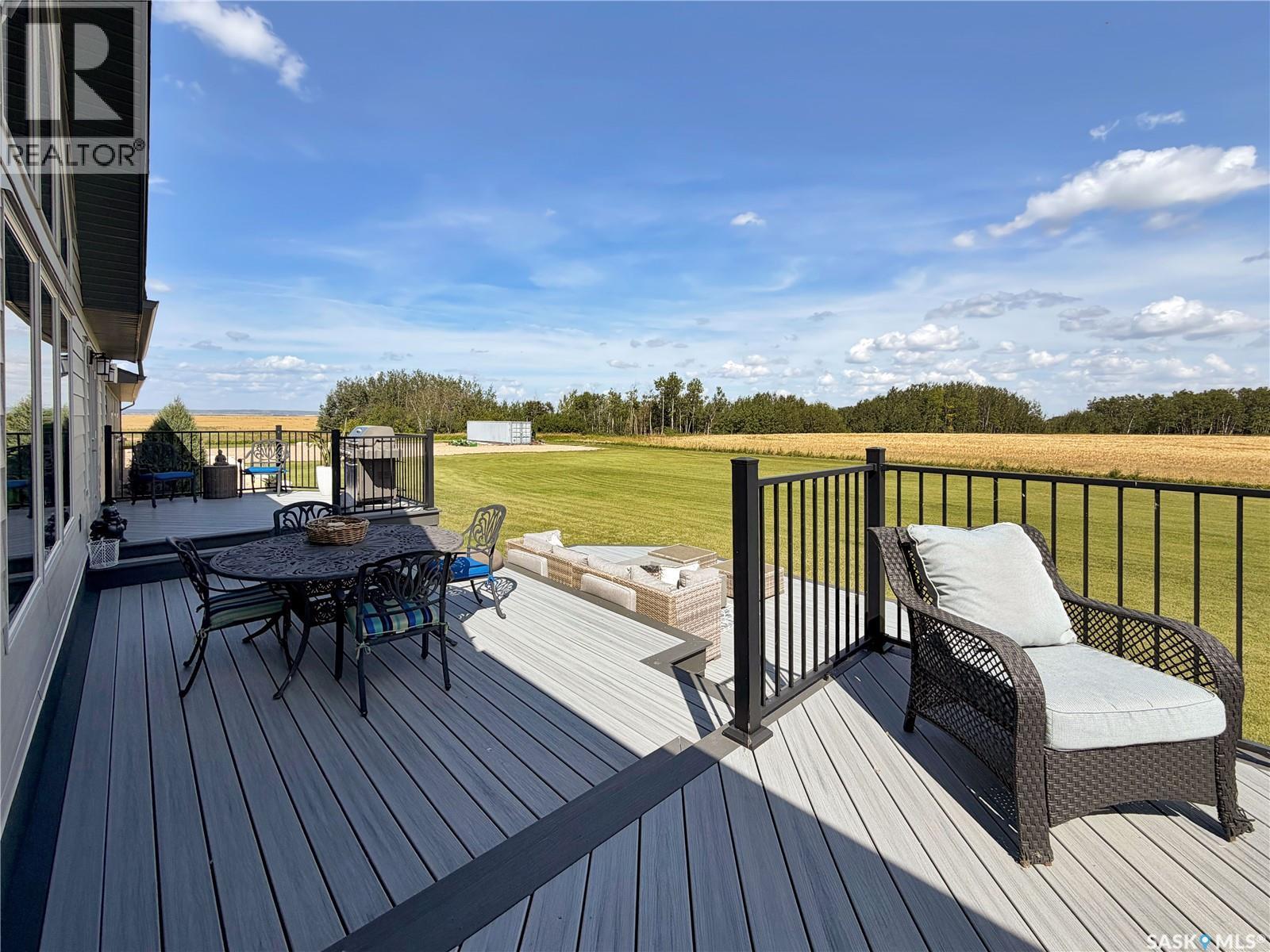 Bell Acreage, Brock Rm No. 64, SK - Outdoor With Deck Patio Veranda