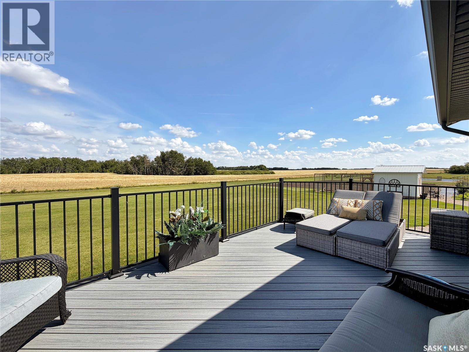 Bell Acreage, Brock Rm No. 64, SK - Outdoor With Deck Patio Veranda With Exterior