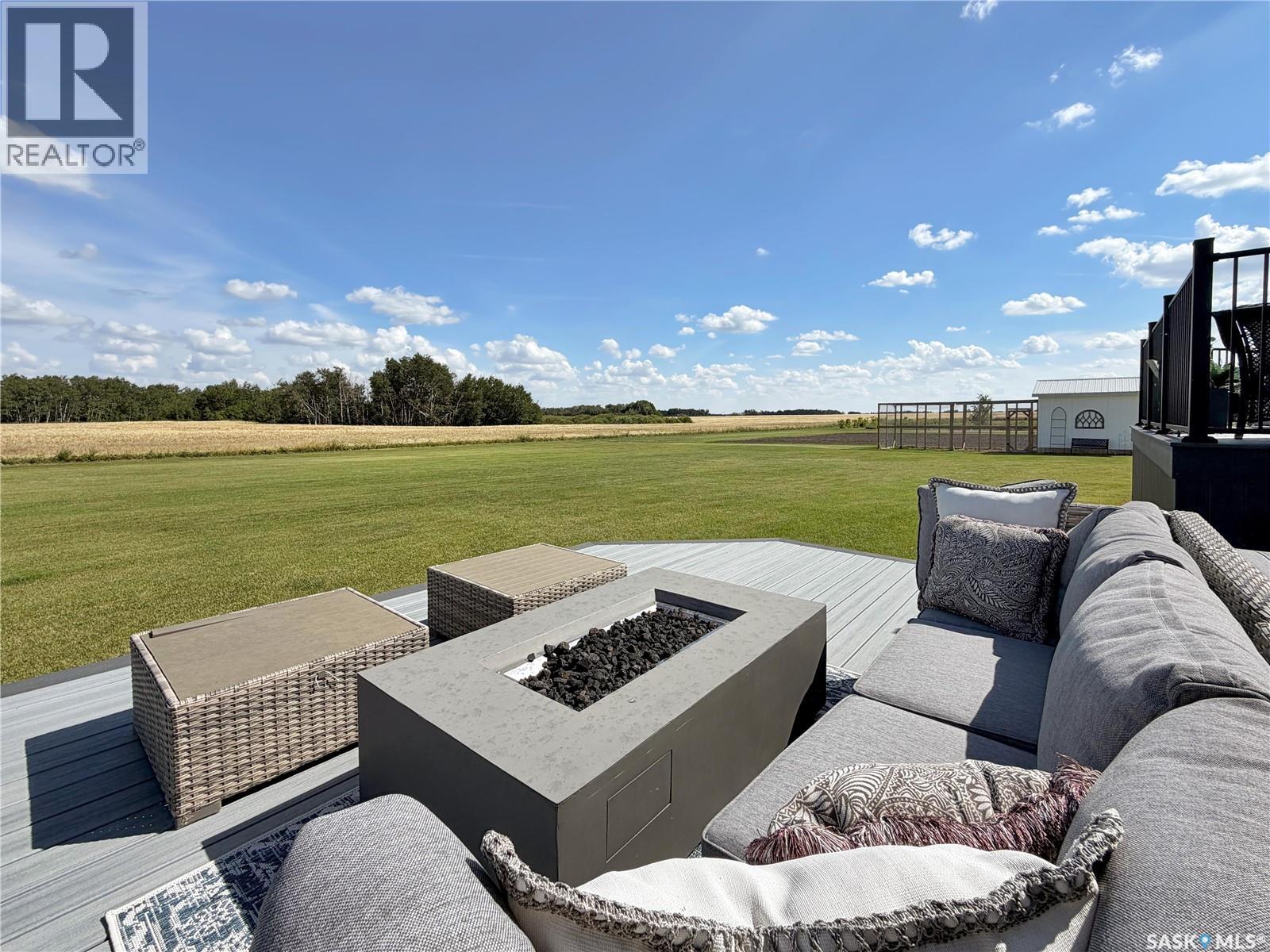 Bell Acreage, Brock Rm No. 64, SK - Outdoor With Deck Patio Veranda