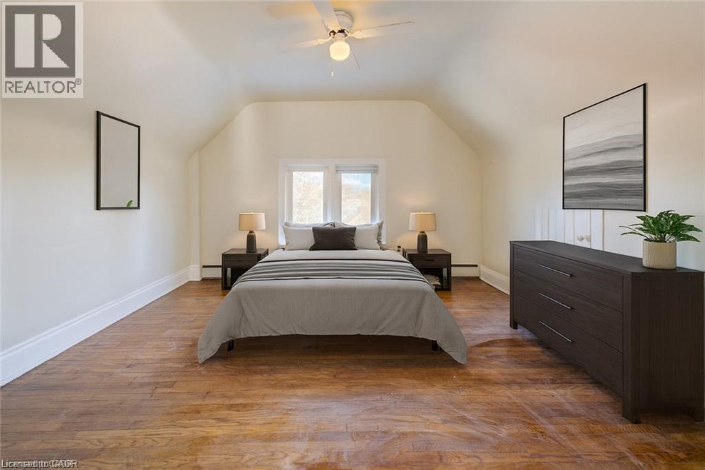 *Virtually Staged - 698 King Street W, Kitchener, ON - Indoor Photo Showing Bedroom