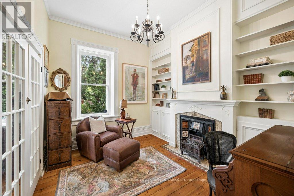 212 Queen Street E, Cambridge, ON - Indoor With Fireplace