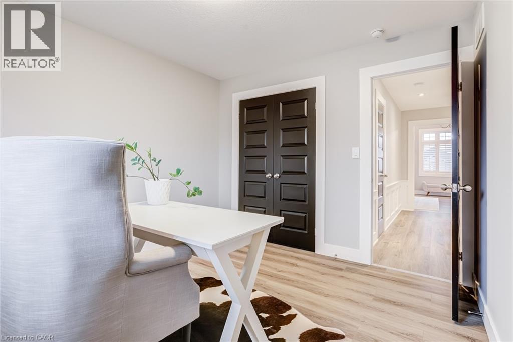 Office featuring light wood-style floors - 239 Cranbrook Street, Kitchener, ON - Indoor Photo Showing Other Room