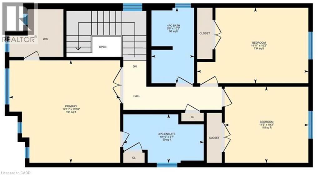 View of floor plan / room layout - 239 Cranbrook Street, Kitchener, ON - Other