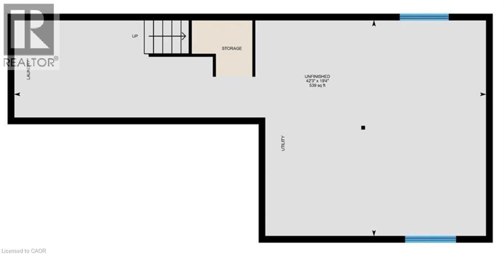 View of floor plan / room layout - 239 Cranbrook Street, Kitchener, ON - Other