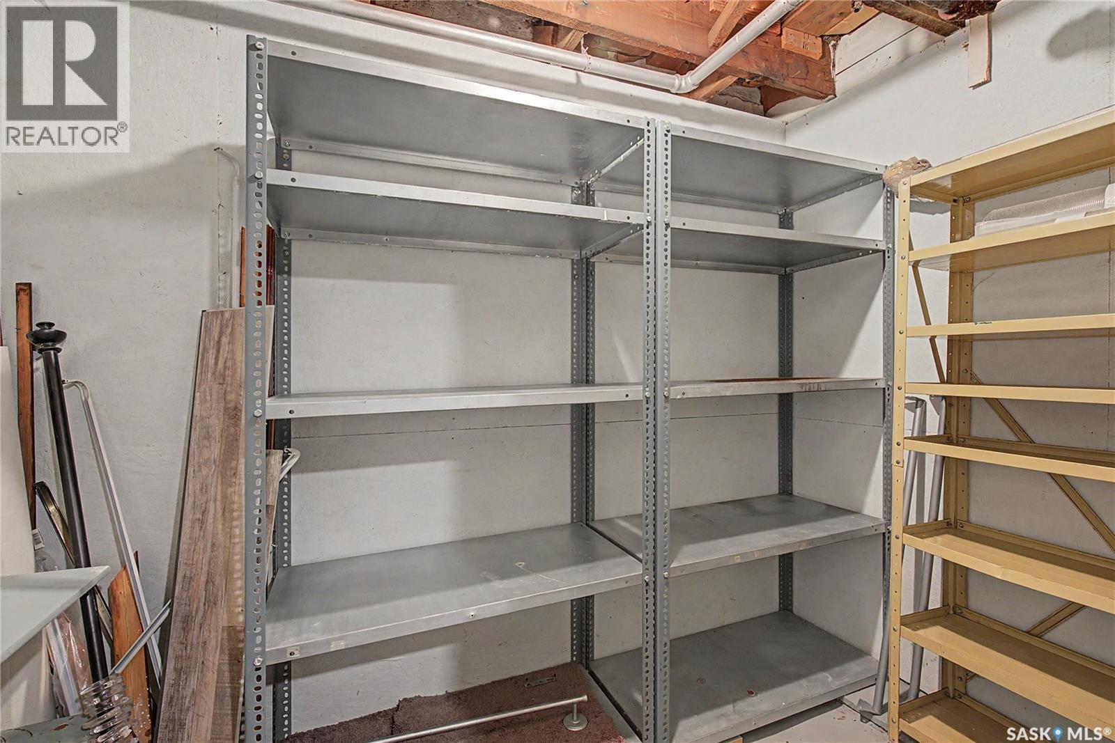 1037 Chestnut Avenue, Moose Jaw, SK - Indoor With Storage
