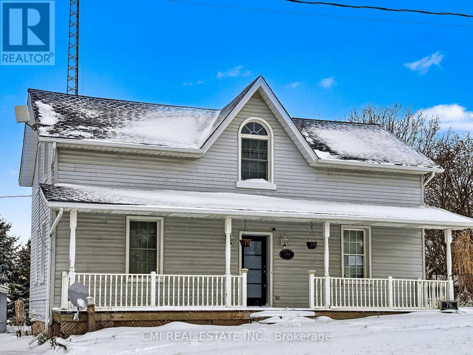 76 Main Street E, Mapleton, ON - Outdoor With Deck Patio Veranda