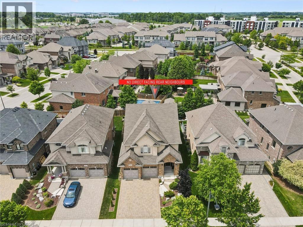 No direct-facing rear neighbours for optimal privacy - 828 Copper Ridge Drive, Waterloo, ON - Outdoor With View