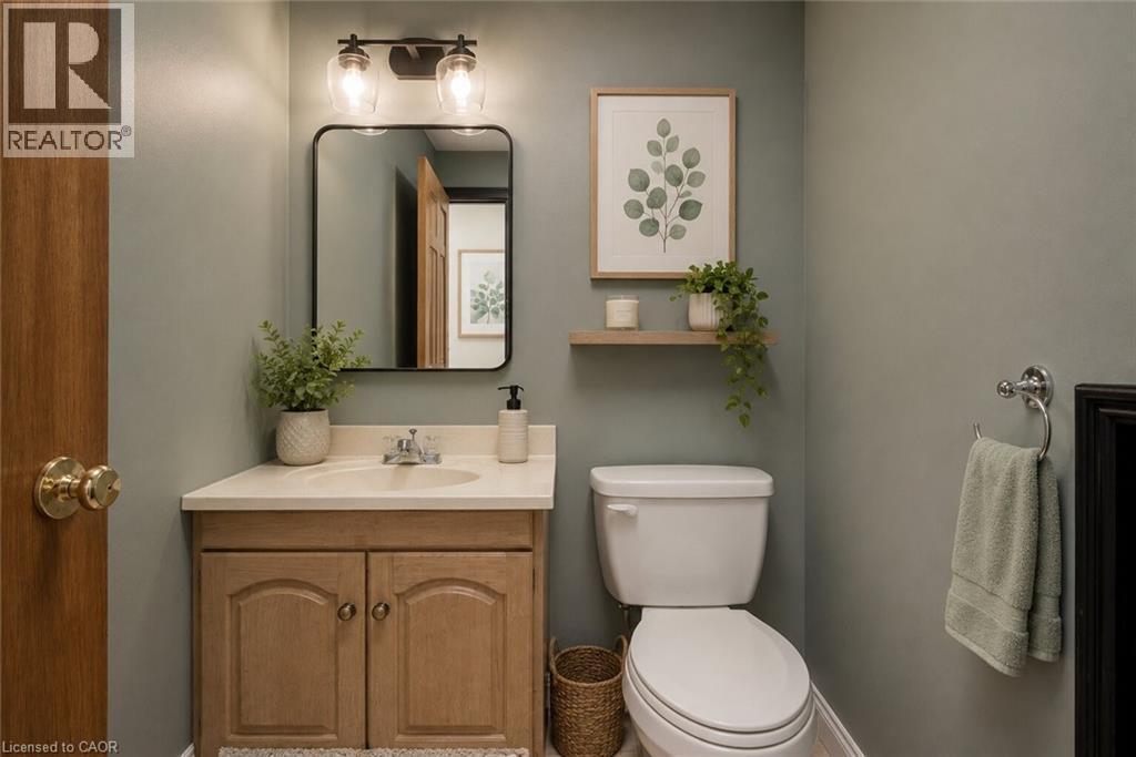 Virtually Staged - 87 Christopher Drive, Waterloo, ON - Indoor Photo Showing Bathroom
