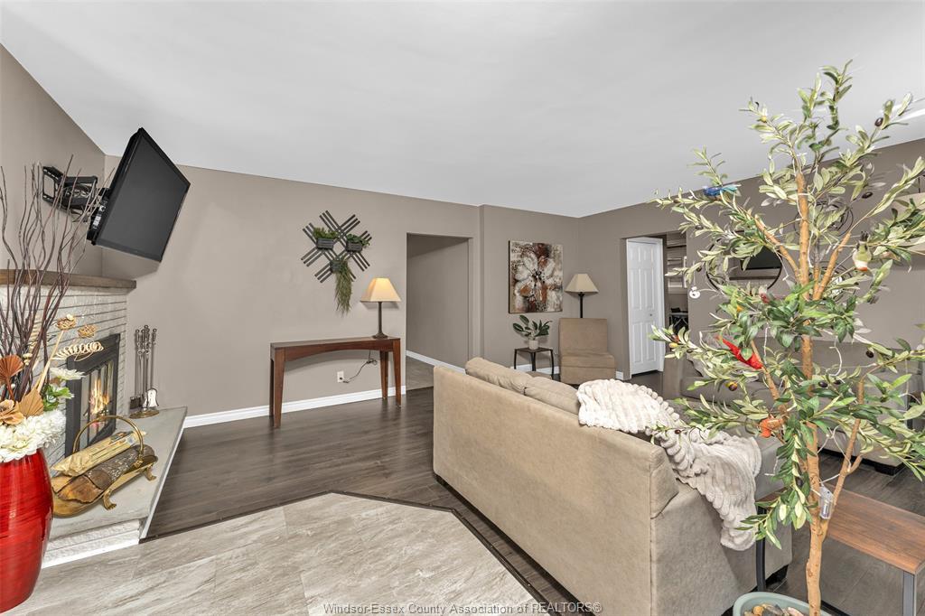 351 Superior Street, Lasalle, ON - Indoor With Fireplace