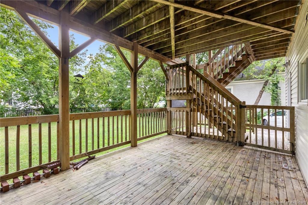 241 Saunders St, Fredericton, NB - Outdoor With Deck Patio Veranda With Exterior