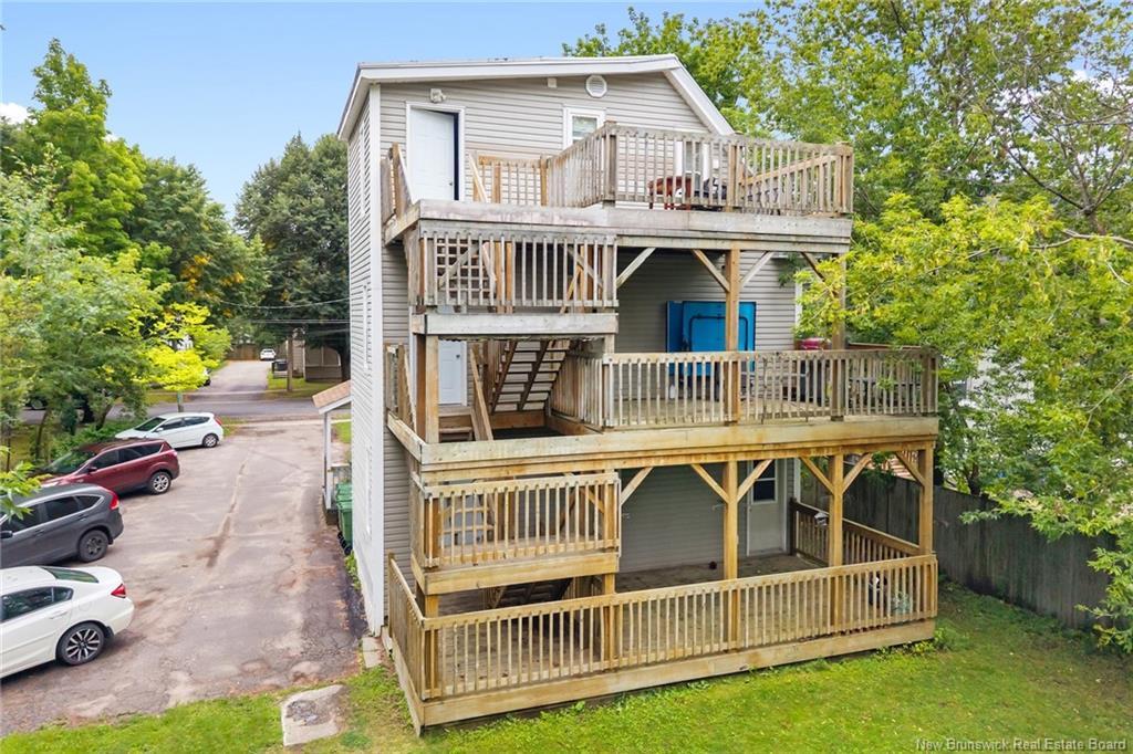241 Saunders St, Fredericton, NB - Outdoor With Deck Patio Veranda